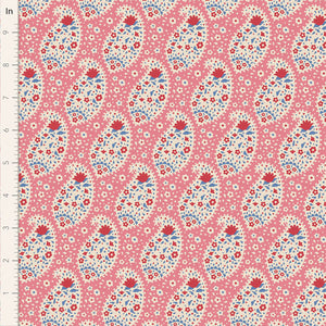 Jubilee by Tilda Fabrics - Background Pink Teardrop