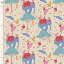 Load image into Gallery viewer, Jubilee by Tilda Fabrics - Background Cream Circus Life