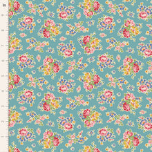 Load image into Gallery viewer, Jubilee by Tilda Fabrics - Background Teal Sue
