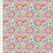 Load image into Gallery viewer, Jubilee by Tilda Fabrics - Background Cream Blue Elodie
