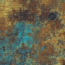 Load image into Gallery viewer, Steampunk Menagerie by Jason Yenter for In The Beginning Fabrics - Gold Corrosion