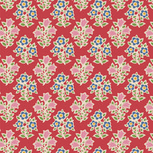 Load image into Gallery viewer, Jubilee by Tilda Fabrics - Background Red Farm Flowers

