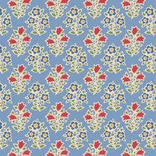 Load image into Gallery viewer, Jubilee by Tilda Fabrics - Background Light Blue Farm Flowers
