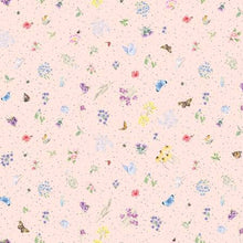 Load image into Gallery viewer, Together is Better by Hannah Dale for Maywood Studio - Background Pale Pink Flowers and Butterflies