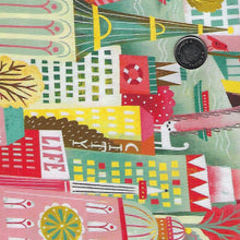 Load image into Gallery viewer, City Life by Uta Krogmann for Paintbrush Studio Fabrics - Cityscape