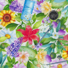 Load image into Gallery viewer, Prairie Notions by Mook Fabrics - Floral Stitch