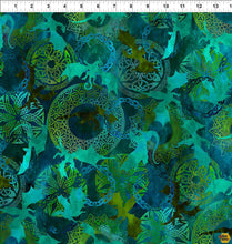 Load image into Gallery viewer, Dragons - Emerald Reign by Jason Yenter for In The Beginning Fabrics - Dragon Collage