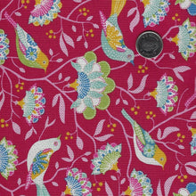 Load image into Gallery viewer, Jubilee by Tilda Fabrics - Background Red Bird Tree