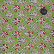 Load image into Gallery viewer, Jubilee by Tilda Fabrics - Background Green Farm Flowers