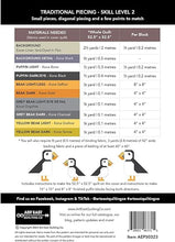 Load image into Gallery viewer, Puffin Star by Art East Quilting Co