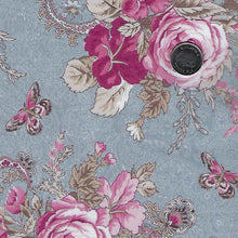 Load image into Gallery viewer, Meadow Blush by Maywood Studio - Background Blue Bouquet