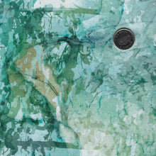 Load image into Gallery viewer, Cedarcrest Fall by Deborah Edwards and Melanie Samra for Northcott - Background Light Teal Light Trees