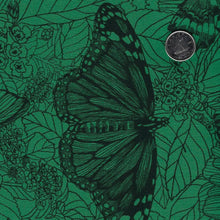 Load image into Gallery viewer, Indelible Ink by Anna Maria for Northcott - Background Jade Winging It