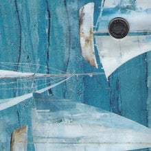 Load image into Gallery viewer, Smooth Sailing by Deborah Edwards for Northcott - Large Sail Boats in Blue
