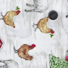 Load image into Gallery viewer, Barnyard Christmas by Deborah Edwards for Northcott - Background White Scenic
