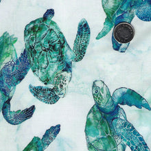 Charger l'image dans la galerie, Coral Reef par Deborah Edwards and Melanie Samra pour Northcott - Background White Turtles