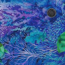 Charger l'image dans la galerie, Coral Reef par Deborah Edwards and Melanie Samra pour Northcott - Background Navy Fish