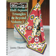 Load image into Gallery viewer, Half-Square Triangles & Beyond by Janna Thomas - 2 Books