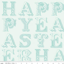 Load image into Gallery viewer, Egg Hunt by J. Wecker Frisch for Riley Blake Designs - Background Aqua Happy Easter Blender