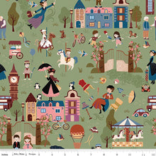 Charger l'image dans la galerie, A Spoonful of Sugar par Jennifer Long pour Riley Blake Designs - Background Grass Cherry Tree Lane Main