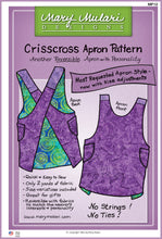 Load image into Gallery viewer, Crisscross Apron Pattern by Mary Mulari Designs
