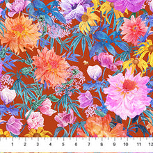 Load image into Gallery viewer, Margo by Adriana Picker for Figo Fabrics - Background Rust Garden Party