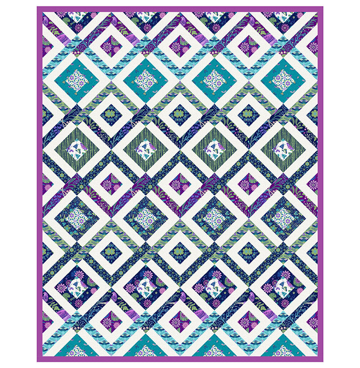 Quilt Kit - Entangled by Gingerberry Quilts
