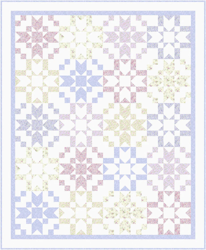 Quilt Kit - Faded Flare by Bound to be Quilting