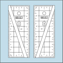 Charger l'image dans la galerie, Bloc Loc - Ensemble de règles Half-Rectangle Triangle - 2 Tailles
