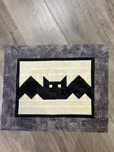 The Bats are Out Place-mat Pattern Designed by Phyllis Moody