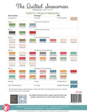 Charger l'image dans la galerie, The Quilted Snowman par Lori Holt of Bee in my Bonnet