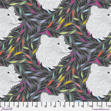 Load image into Gallery viewer, True Colors Graywork by Tula Pink for Free Spirit - Carbon Just Bearly