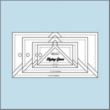 Load image into Gallery viewer, Bloc Loc - Flying Geese Ruler Set - 3 Sizes