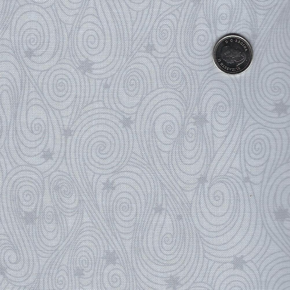 Tiny Tonals by Lewis and Irene - Grey Tone on Tone Starry Swirls