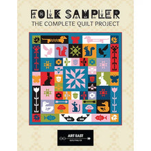 Load image into Gallery viewer, Folk Sampler - The Complete Quilt Project by Art East Quilting Co