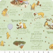 Charger l'image dans la galerie, Winnie the Pooh par Echo Park pour Riley Blake Designs - Background Green Main