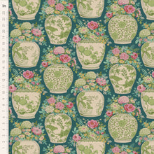Load image into Gallery viewer, Chic Escape by Tilda Fabrics - Flowervase Petrol