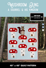 Charger l'image dans la galerie, Mushroom King - A Squirrel & His Kingdom par Art East Quilting Co