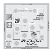 Load image into Gallery viewer, Creative Grids - Non-Slip Curvy Log Cabin Trim Tool - 4 Sizes