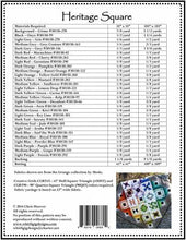 Load image into Gallery viewer, Heritage Square by Whirligig Designs