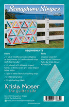 Load image into Gallery viewer, Semaphore Stripes by Krista Moser