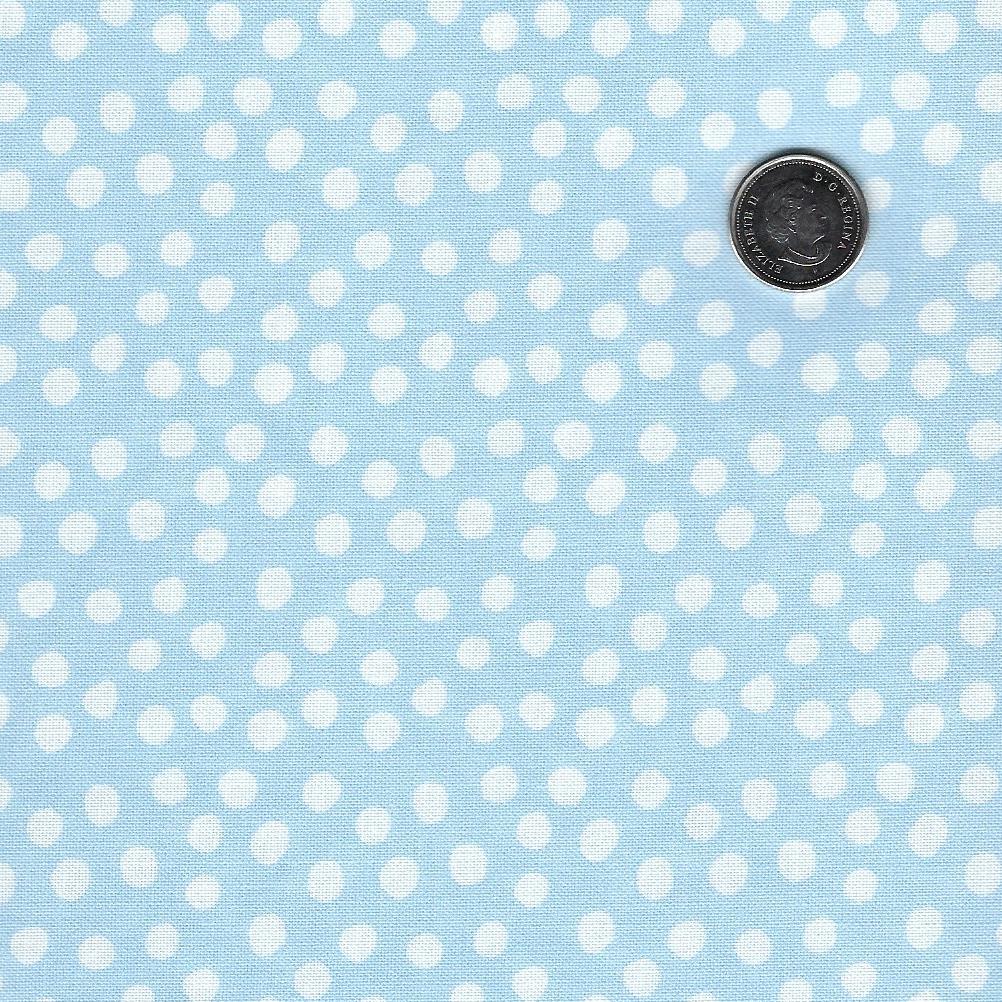 Penguin Party par Pam Vale pour Camelot Fabrics - Background Light Blue Snowball Fight