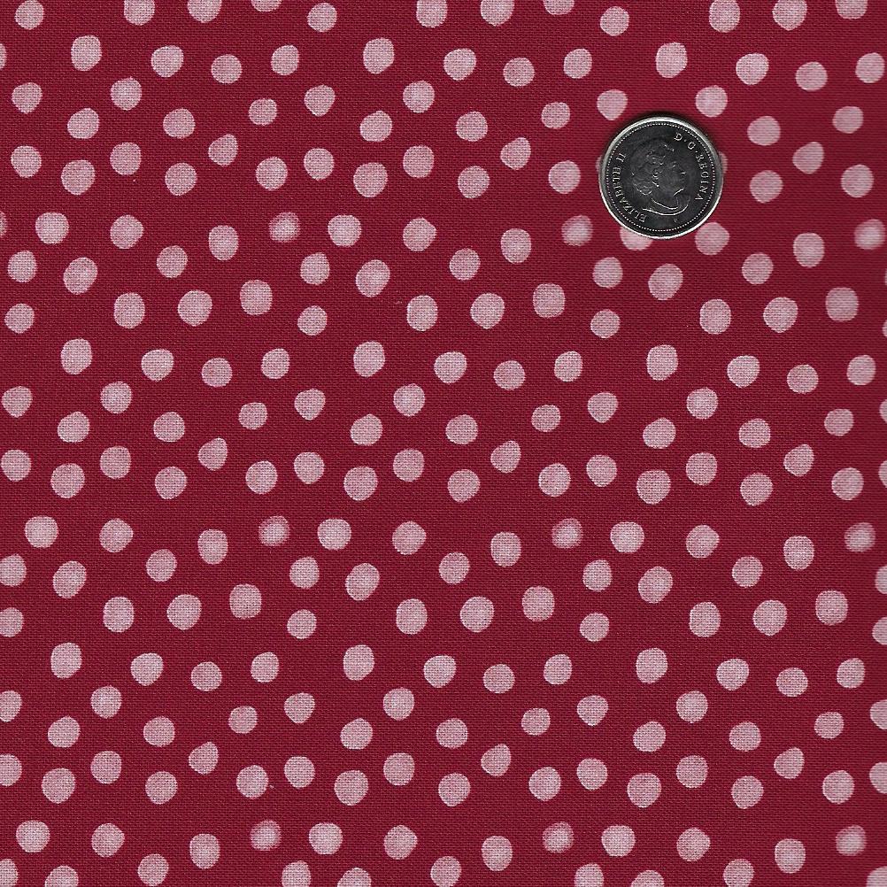 Penguin Party by Pam Vale for Camelot Fabrics - Background Red Snowball Fight