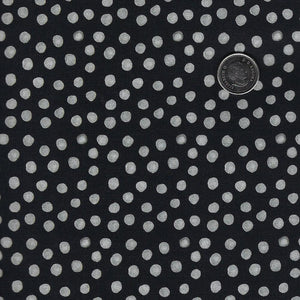 Penguin Party by Pam Vale for Camelot Fabrics - Background Black Snowball Fight