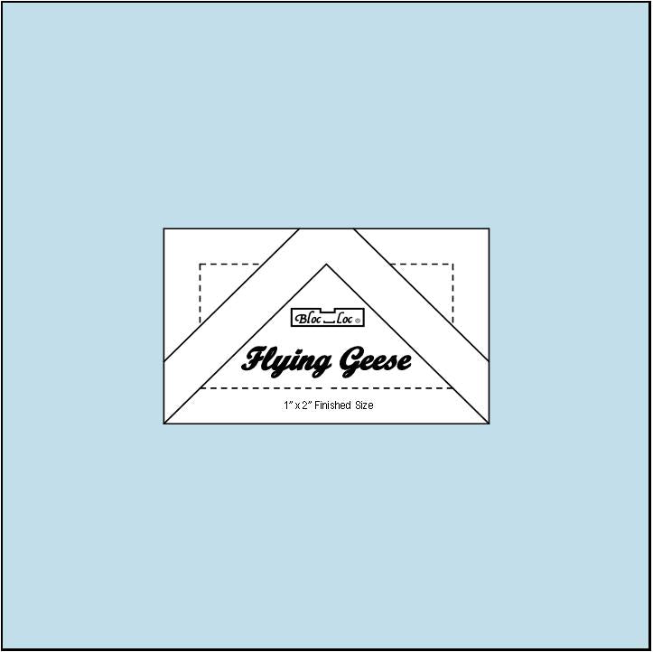 Bloc Loc - Flying Geese Ruler - 4 Sizes