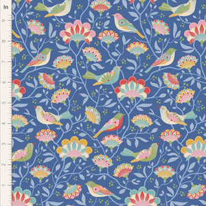 Jubilee par Tilda Fabrics - Background Blue Bird Tree