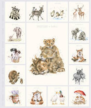 Charger l'image dans la galerie, Together is Better par Hannah Dale pour Maywood Studio - Background Soft Grey Lion Panel
