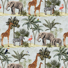Charger l'image dans la galerie, Into the Wild par Teresa Chan pour Paintbrush Studio Fabrics - Background Grey Mama and Baby
