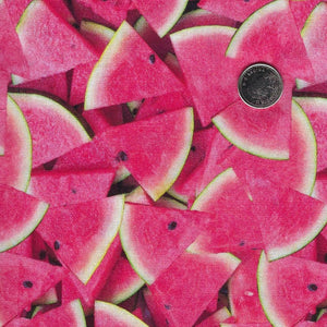 Fruits & Vegetables par Mook Fabrics - Watermelon