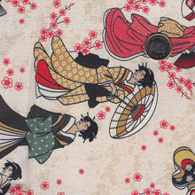 Charger l&#39;image dans la galerie, Kimonos &amp; Koi par Paintbrush Studio Fabrics - Background Cream Geishas
